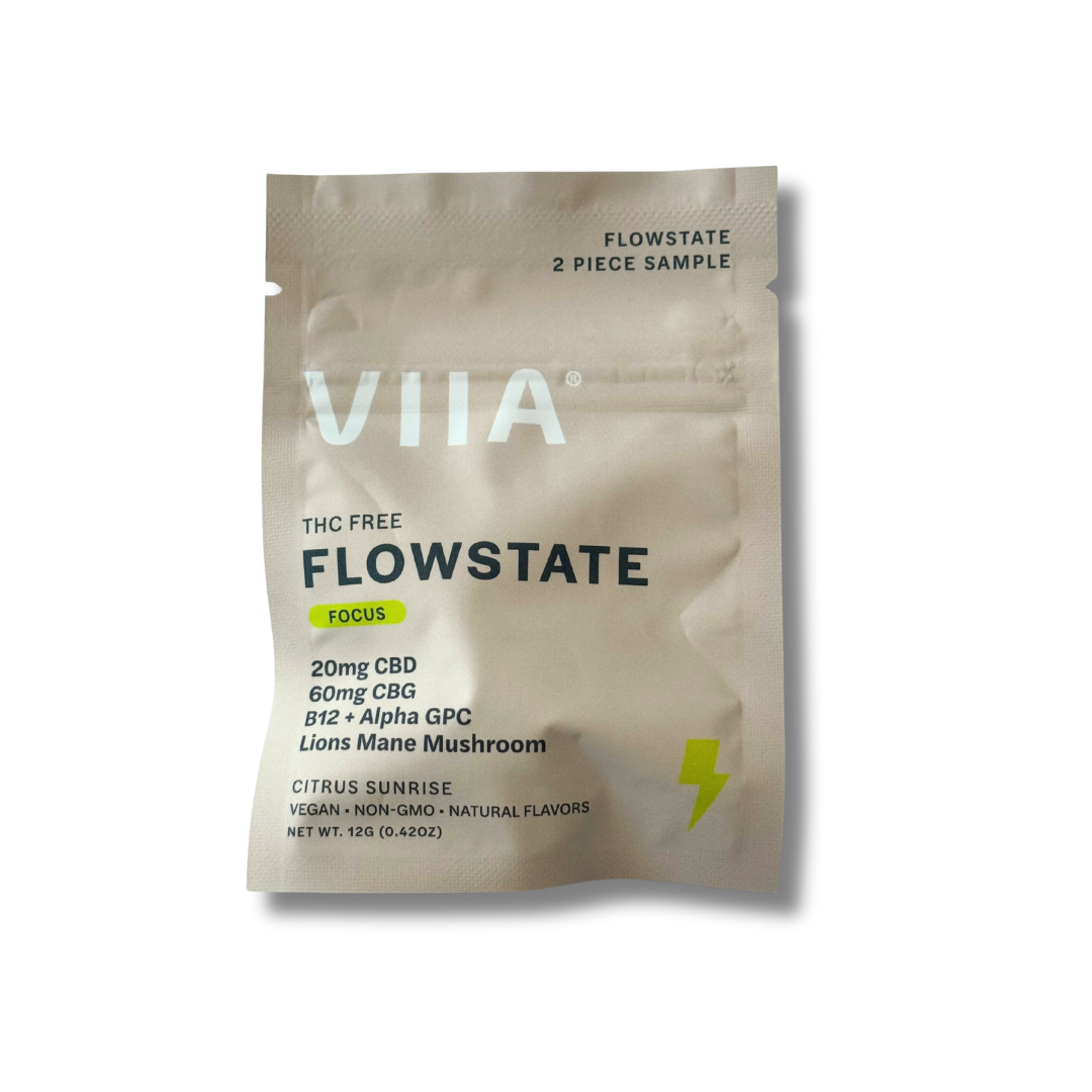 VIIA | Flowstate CBD Focus Gummies – THC Free / 2 Count
